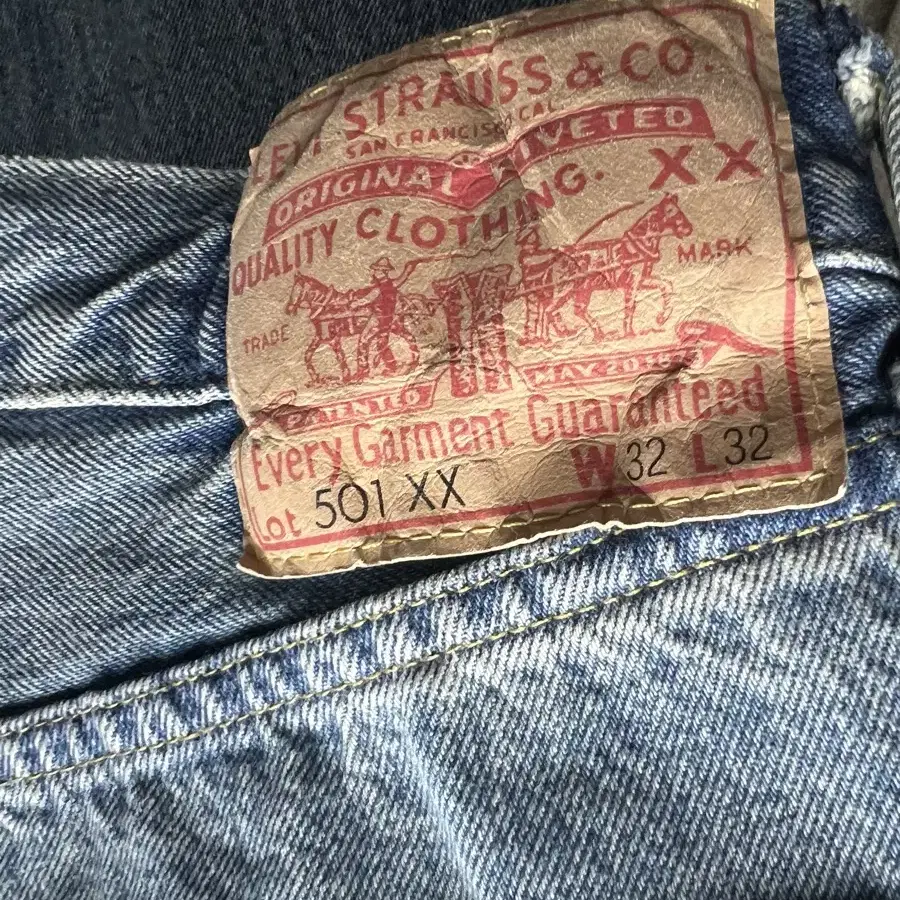 Levis LVC 1955 501 BLACKJACK 리바이스 블랙잭 32