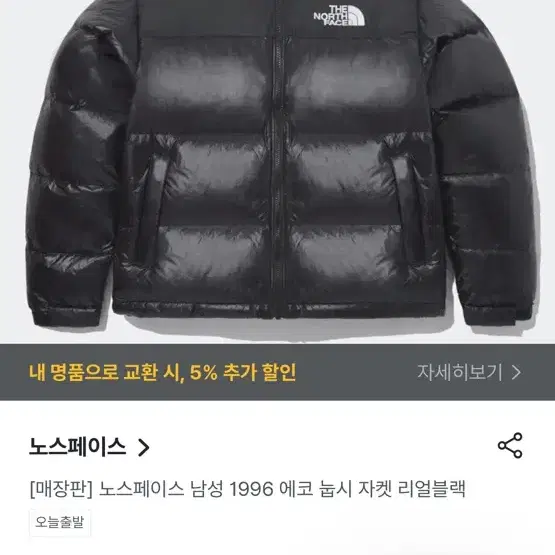 노스페이스 1996 에코 눕시