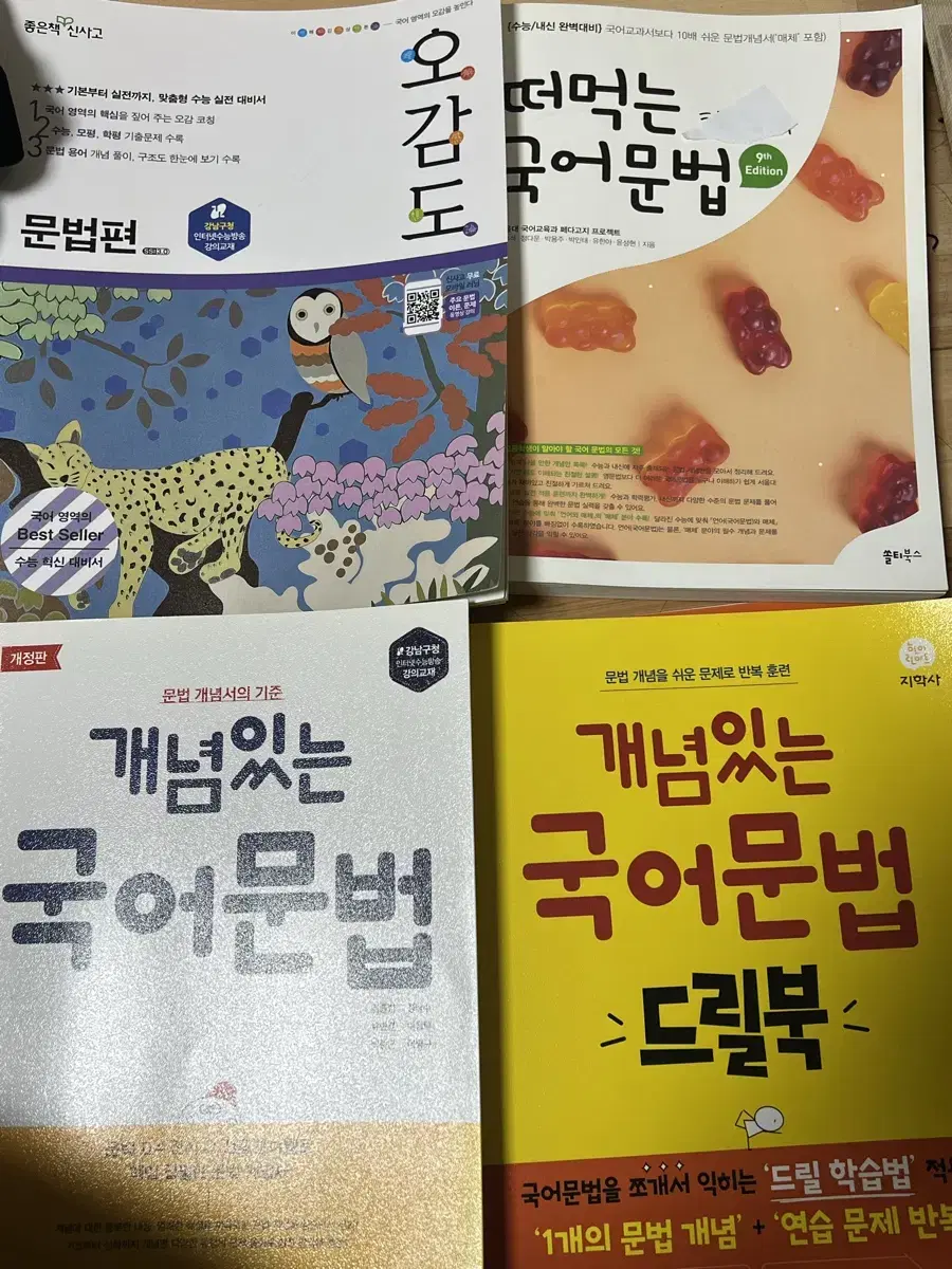 떠먹는 국어문법, 개념있는 국어문법, 개념있는 국어문법 드릴북, 오감도