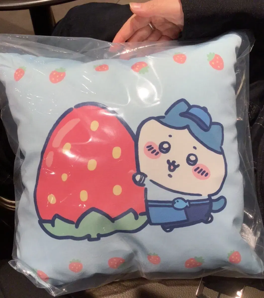 Idiya Munzakugi Collaboration Cushion sell Hachiware Chiikawa Usagi Karma Rabbit