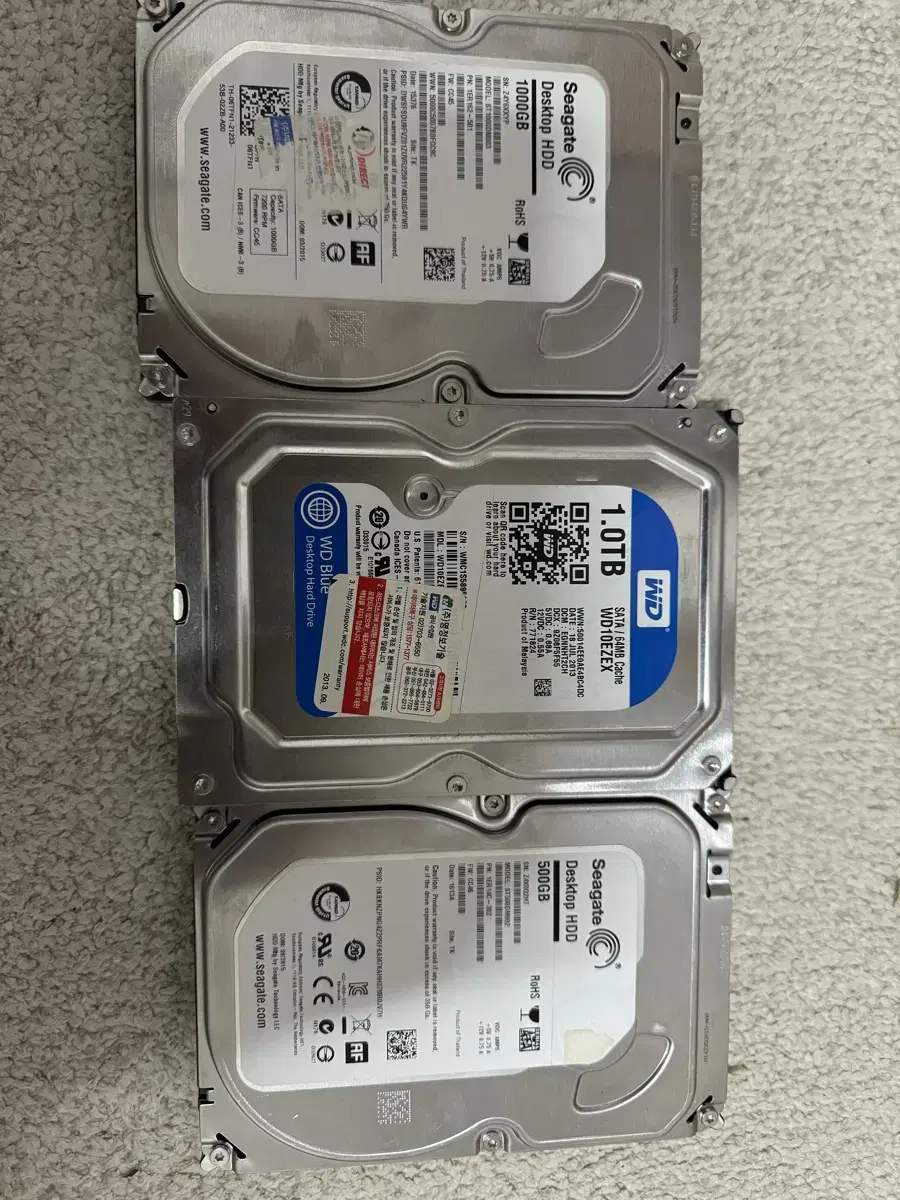 Seagate, WD  데스크탑 일괄판매