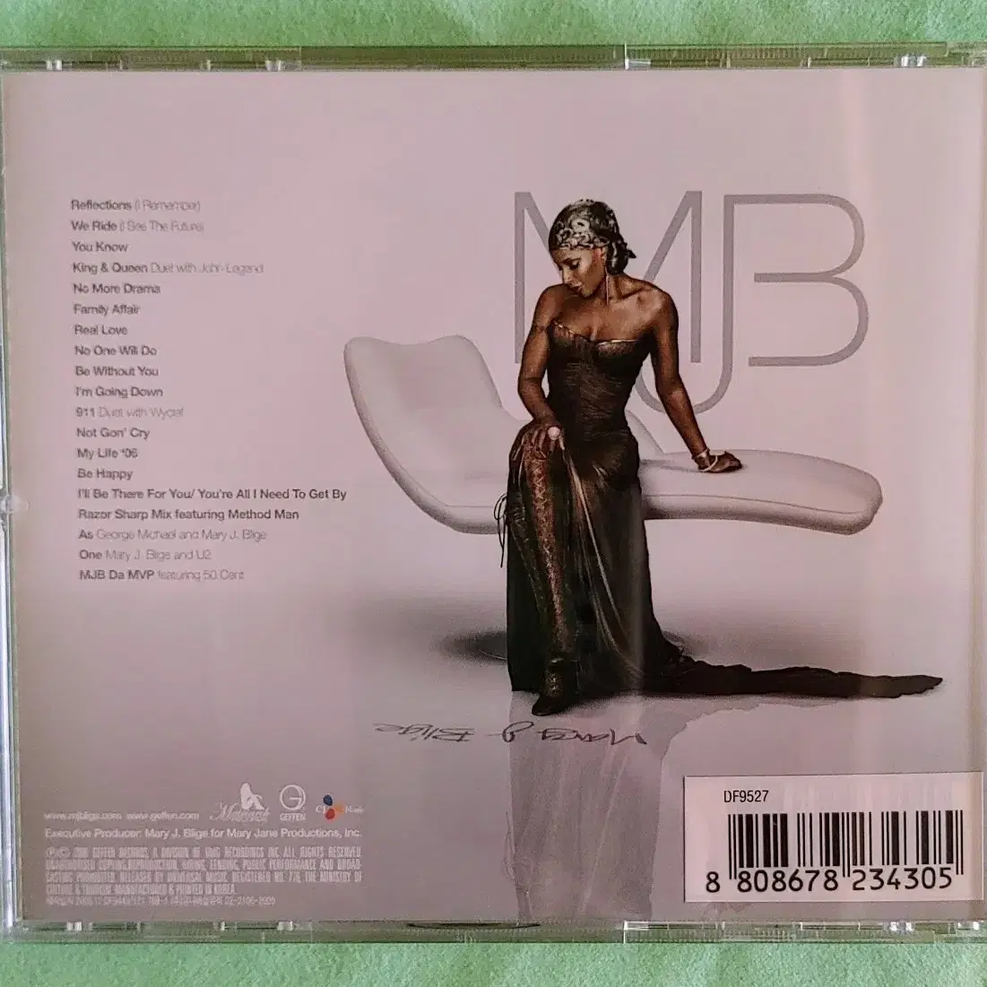 Mary J Blige Reflections CD 흑인음악