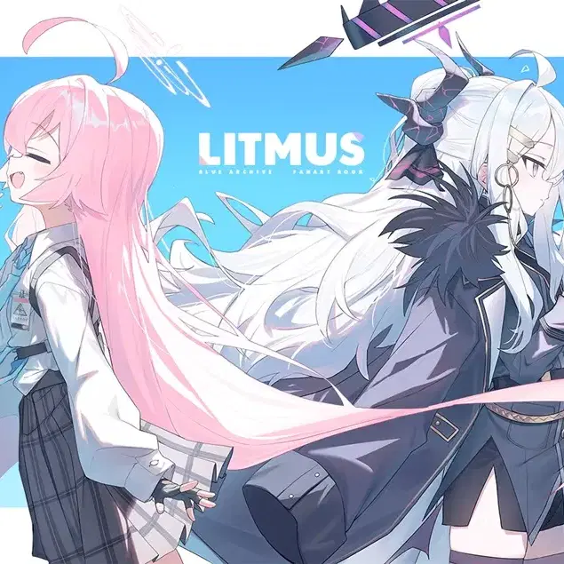 기간예약) c105 블루 아카이브 히나 & 호시노 일러집 "LITMUS"