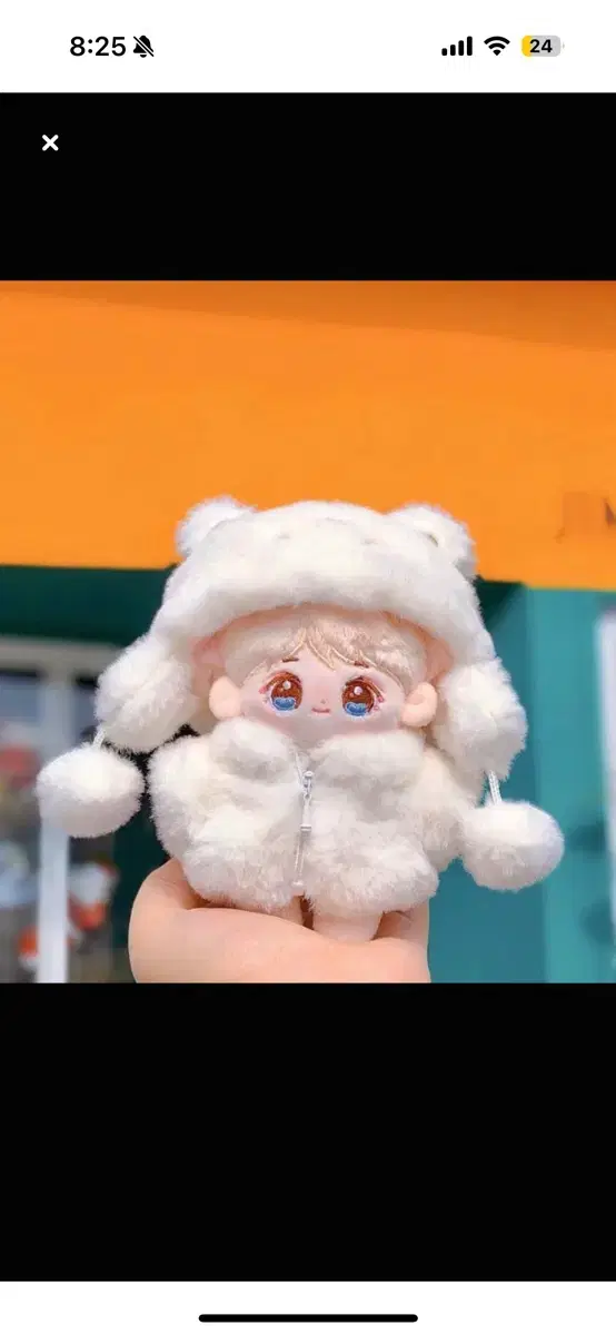 10cm 인형옷 베어퍼프 베어버블