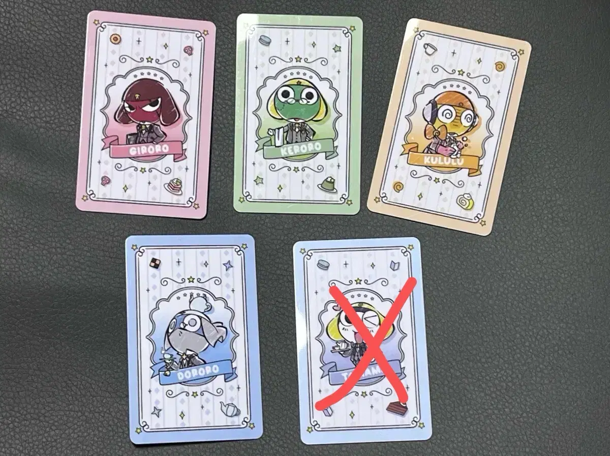 Keroro Butler Cafe Kard