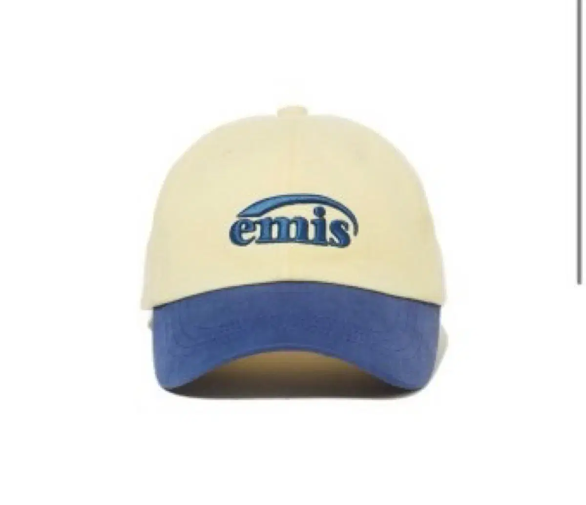 이미스 emis yellow/navy cap 모자 네이비