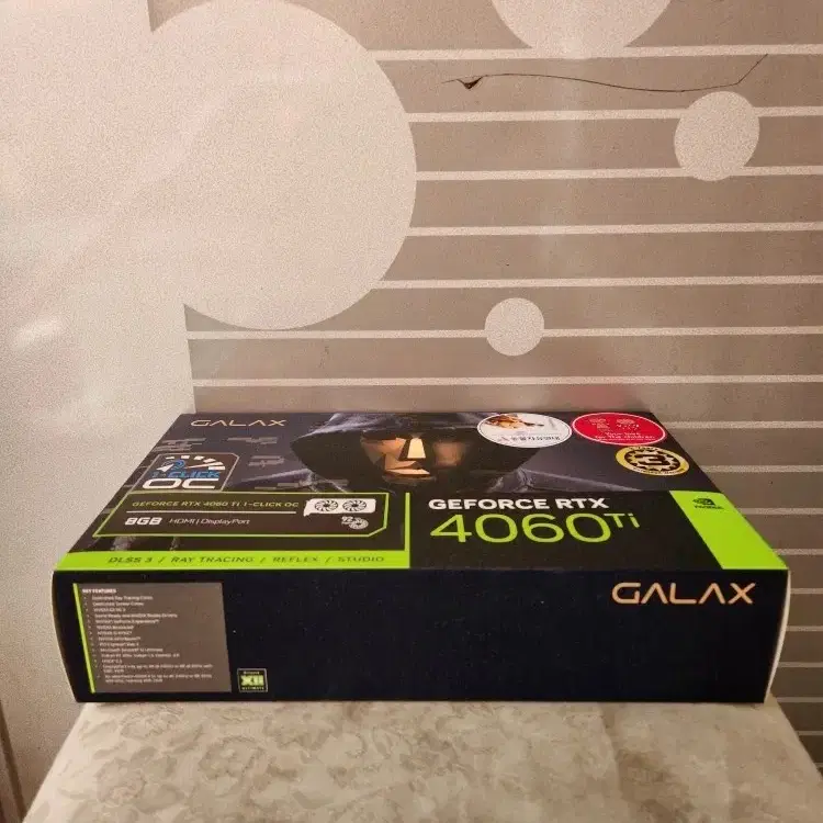 [미개봉] GALAX 지포스 RTX 4060 Ti OC D6 8GB