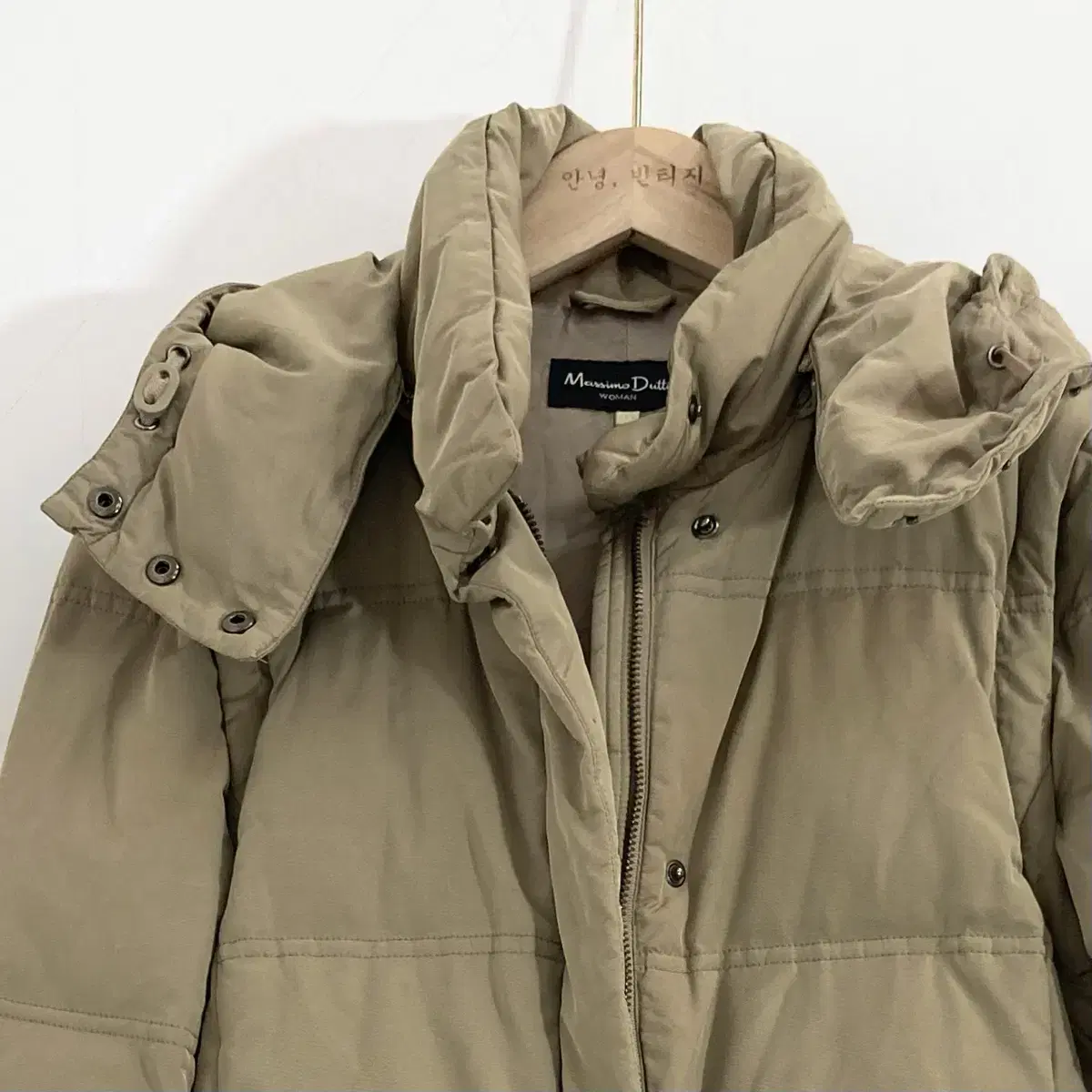 마시모두띠 경량패딩 패딩조끼 M(66) Massimo Dutti Padd