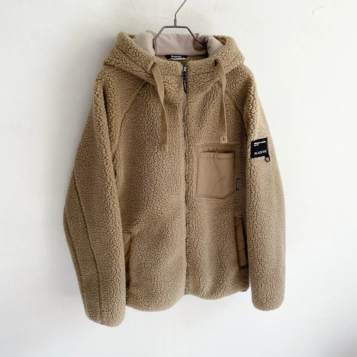 남성) 21FW BLACK YAK L포메 흘리스 후디자켓