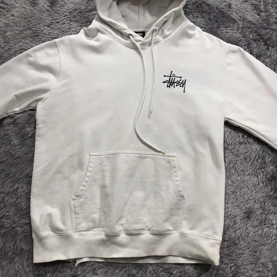 [XL, 공용]# 스투시(STUSSY) 오버핏 후드 티셔츠