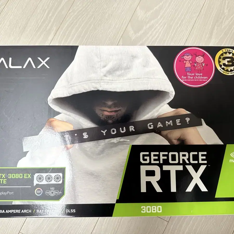 갤럭시 GALAX RTX 3080 EX GAMER WHITE OC D6X