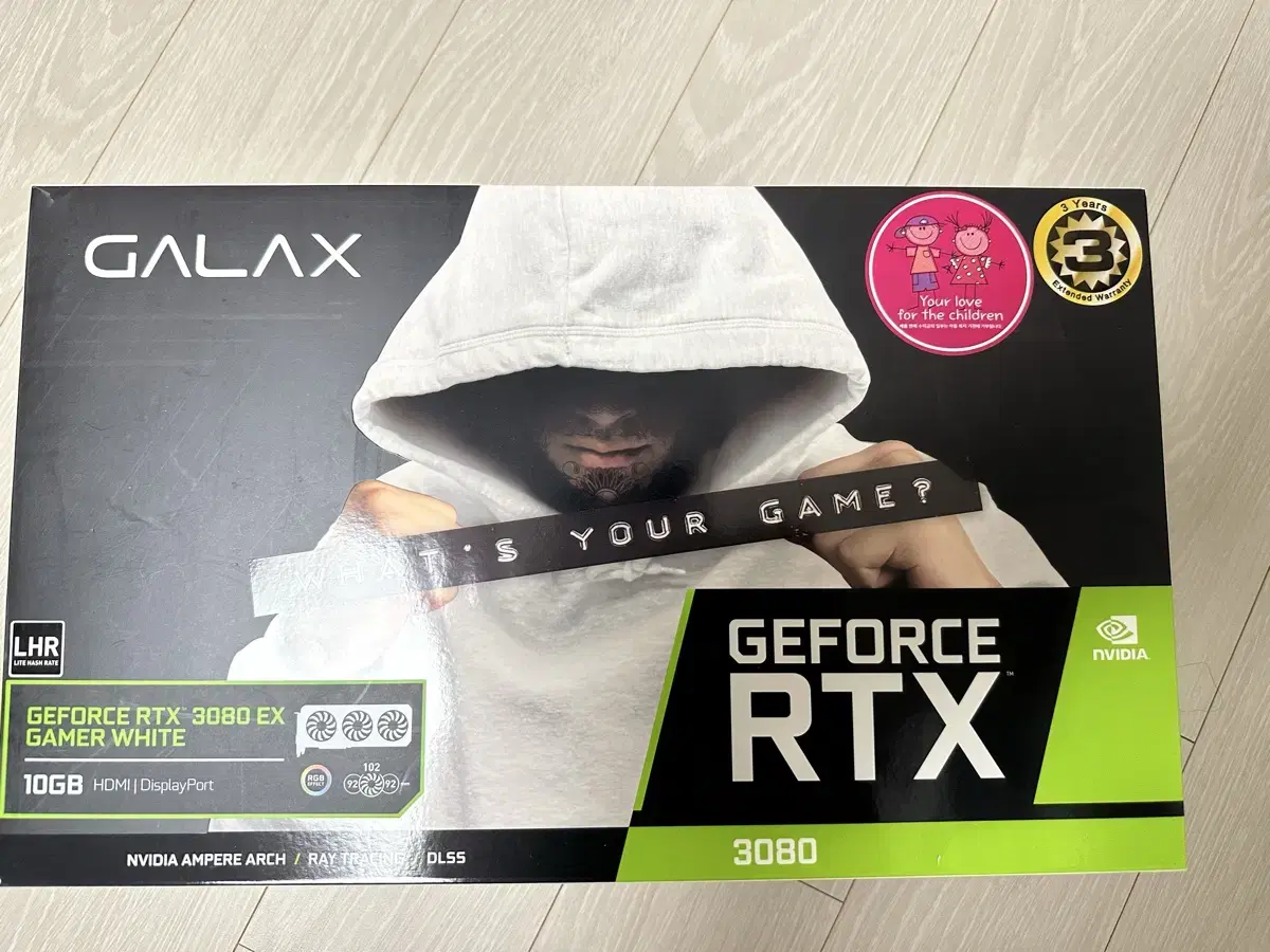 갤럭시 GALAX RTX 3080 EX GAMER WHITE OC D6X