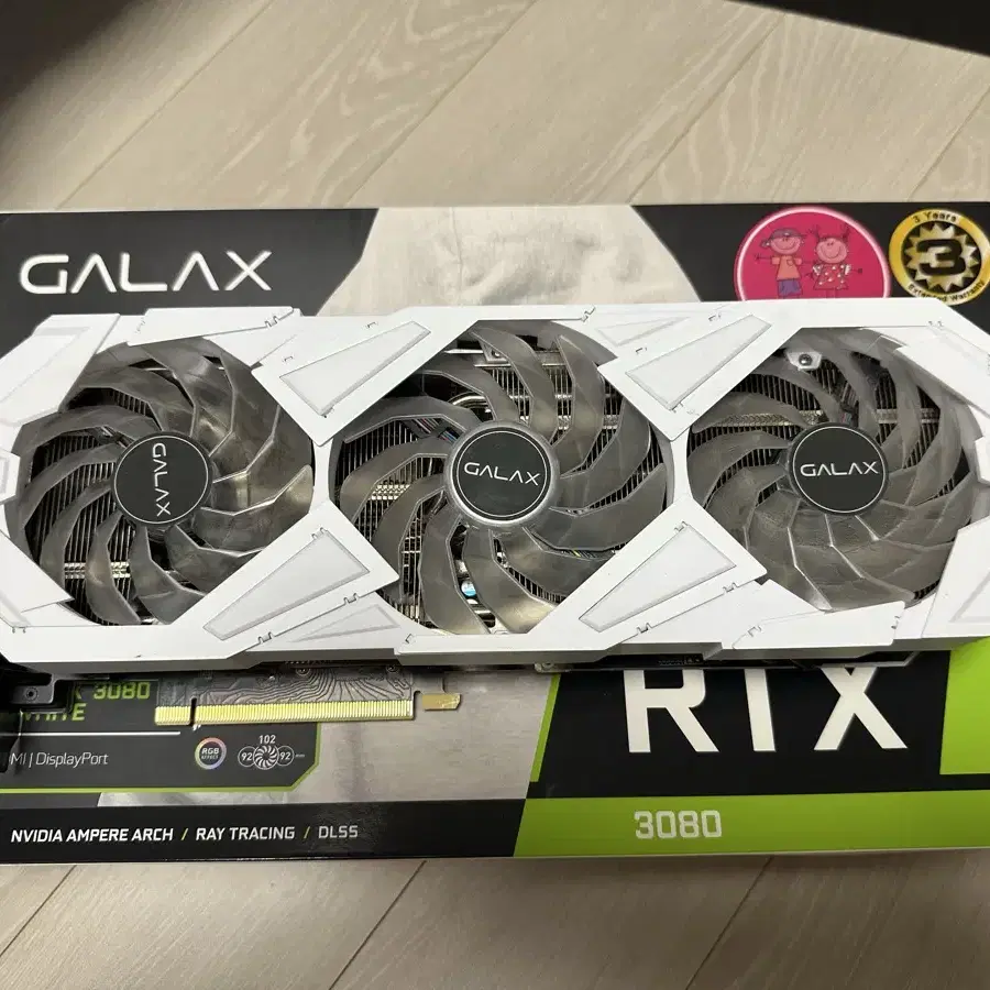 갤럭시 GALAX RTX 3080 EX GAMER WHITE OC D6X