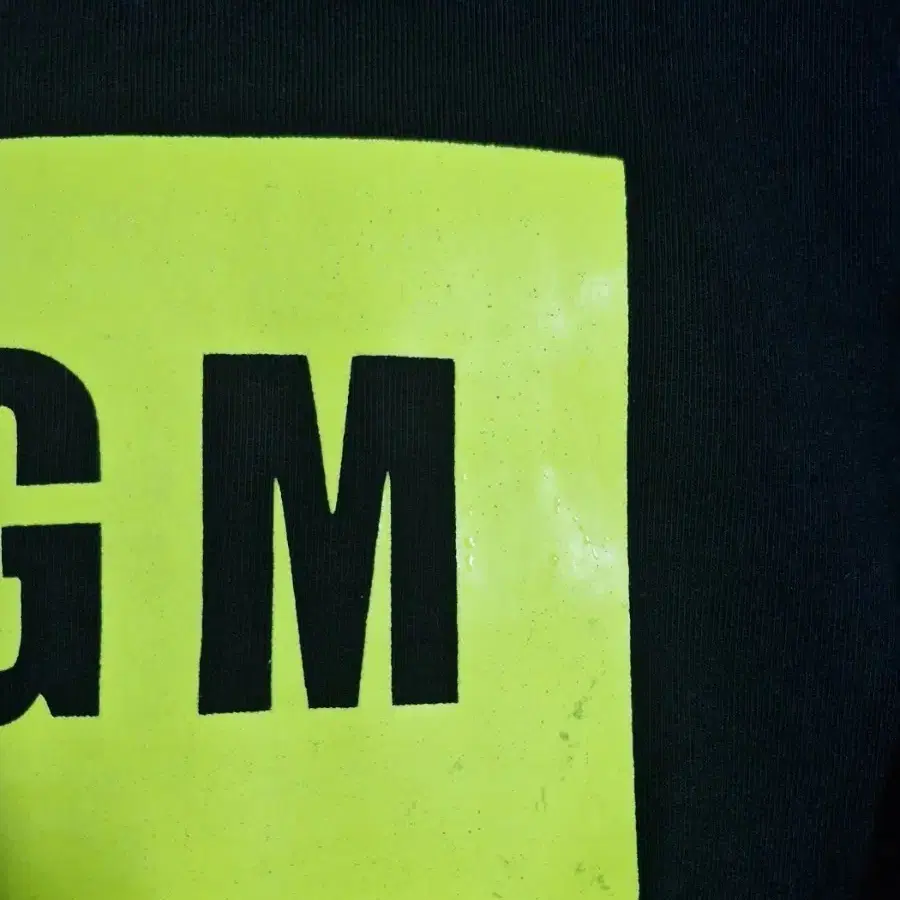 정품 여성 MSGM 로고맨투맨 S