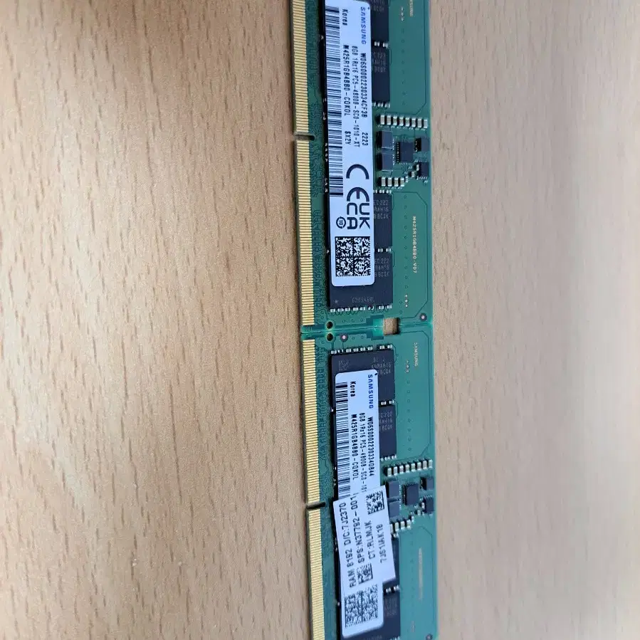 삼성 ddr5 8gb 싸게 판매합니다.