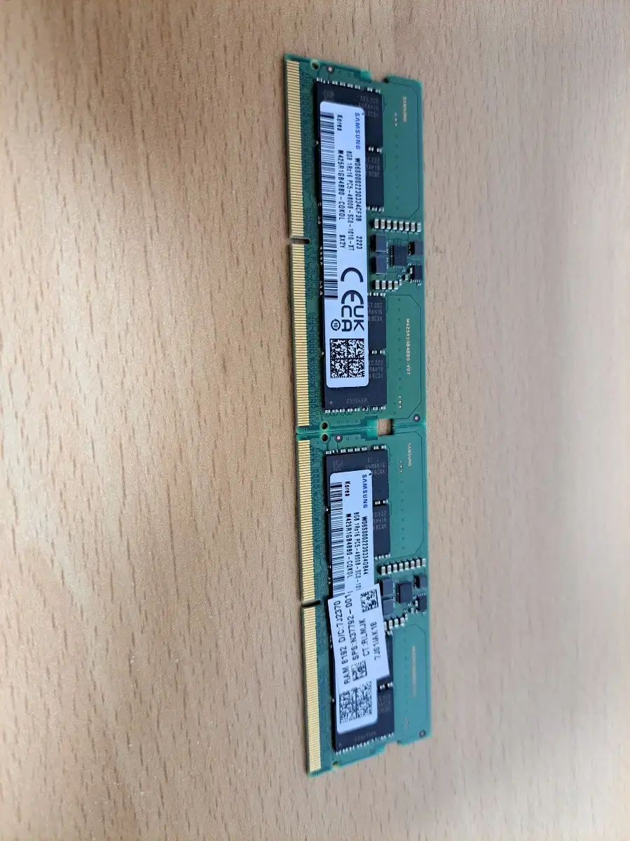 삼성 ddr5 8gb 싸게 판매합니다.