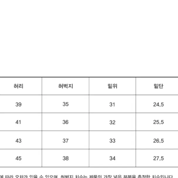 유니온블루 원 턱 와이드 치노팬츠 새상품 XL 품절