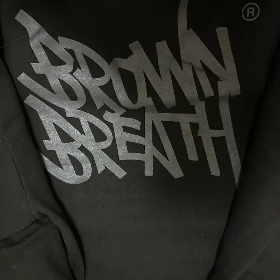 브라운브레스 brownbreath 후드티 블랙 m 미디움 남자 여자