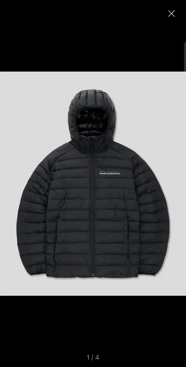 디미토 경량패딩/OPTIMUM LIGHT DOWN JACKET BLACK