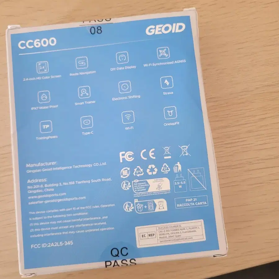 GEOID CC600 자전거속도계  미개봉