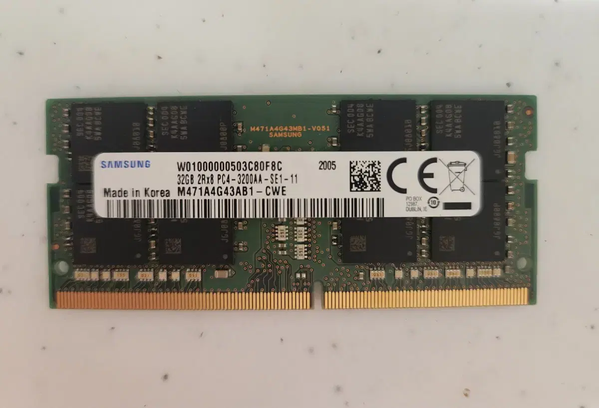 삼성 노트북 DDR4-3200 32GB