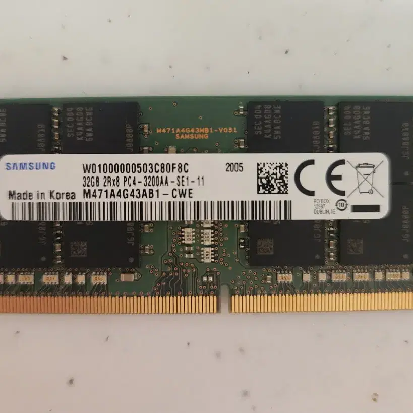 삼성 노트북 DDR4-3200 32GB