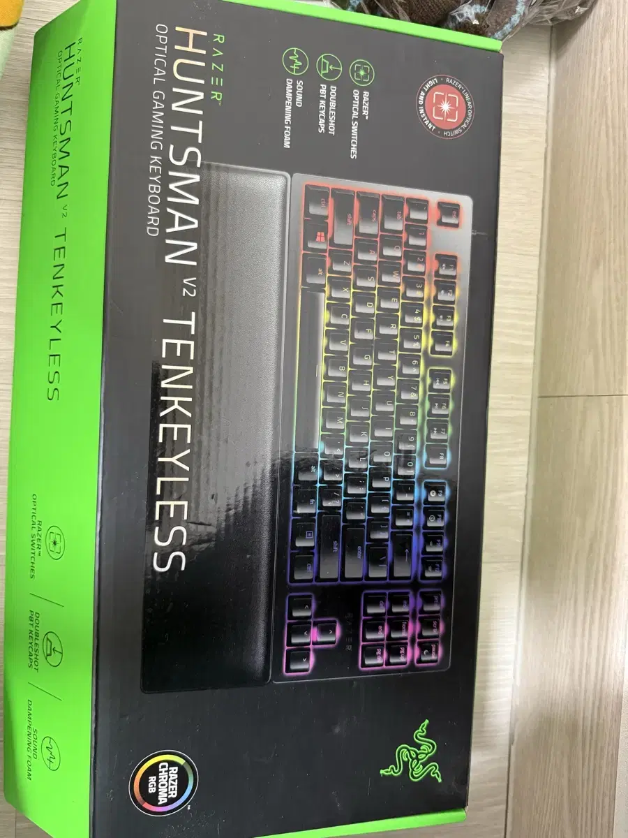 레이저 Huntsman V2 TKL 리니어 KR