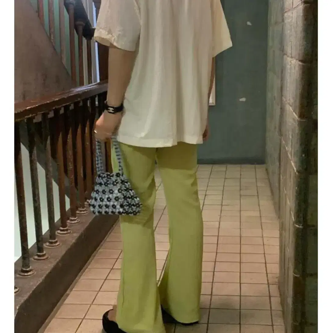 러브코드유 blend pants