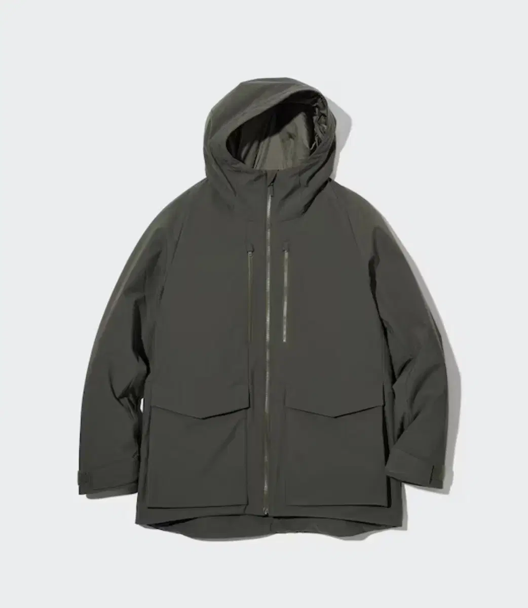 Uniqlo Hybrid down parka, lightweight padded ultralight down coat Gilsander