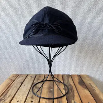 CROWN CAP 울 레일 로드 캡 7 1/4 귀마개 달린 귀도리 모자
