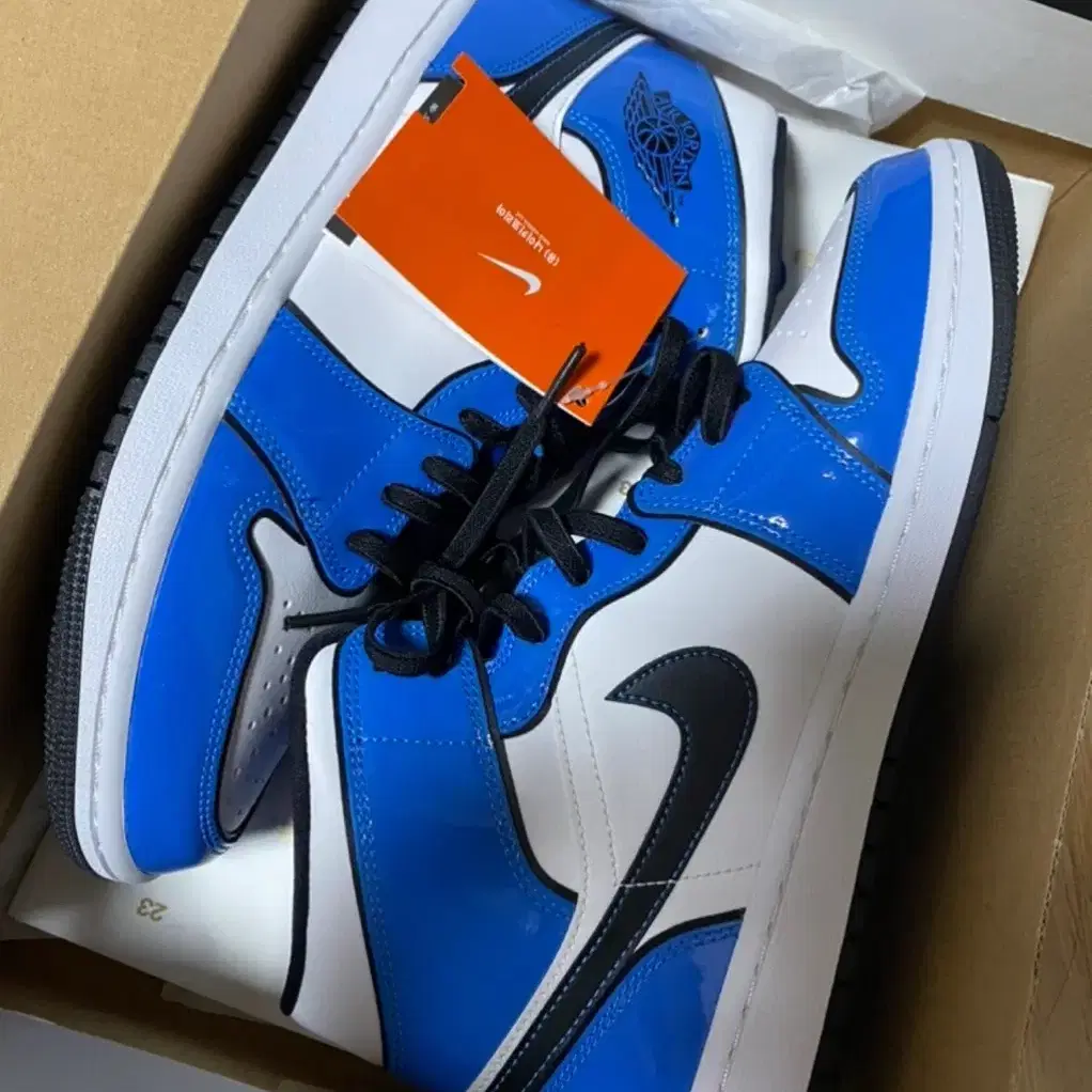 Jordan 1 Mid SE Signal Blue / 275