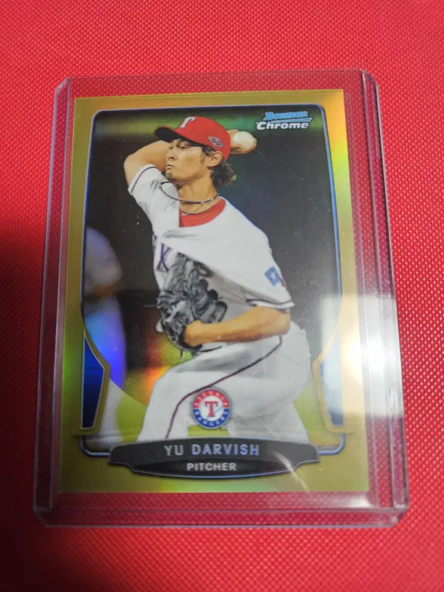 다르빗슈 유 50장 한정 2013 Bowman Chrome 골드 리플렉터