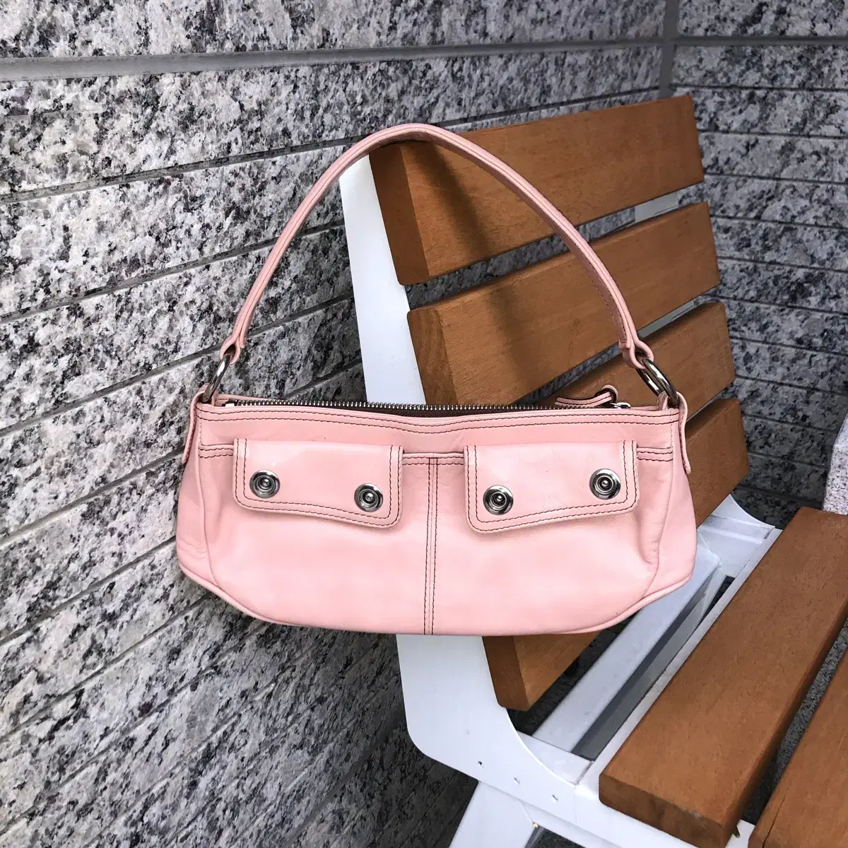 Vintage Sazaby pink tote bag