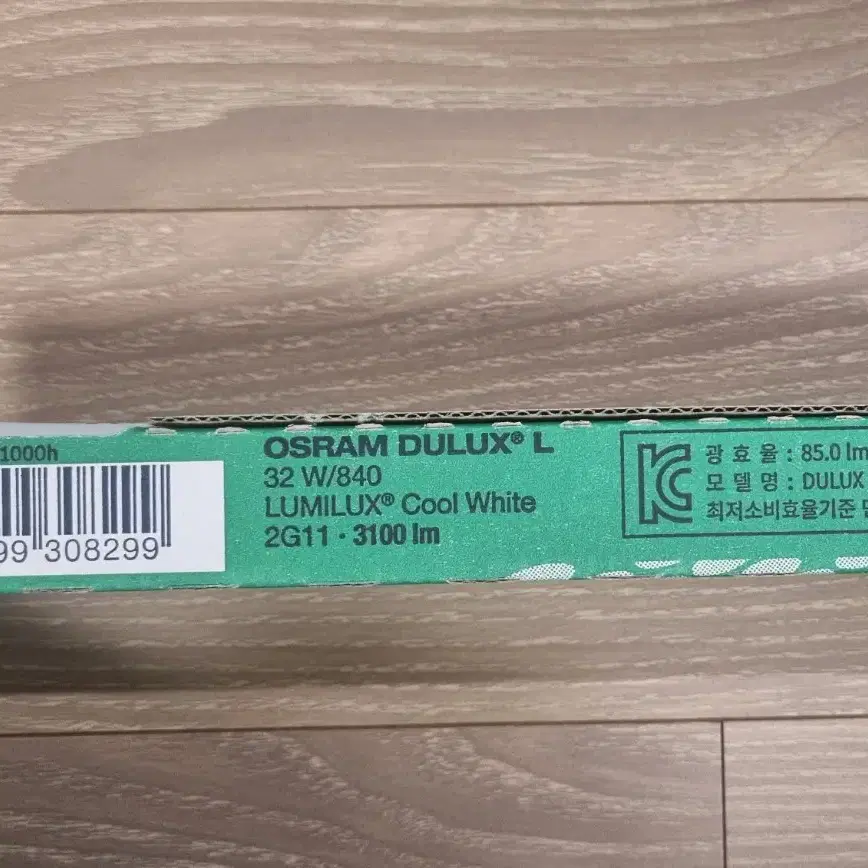 오스람 형광램프 6개 (osram dulux l 32w/840)