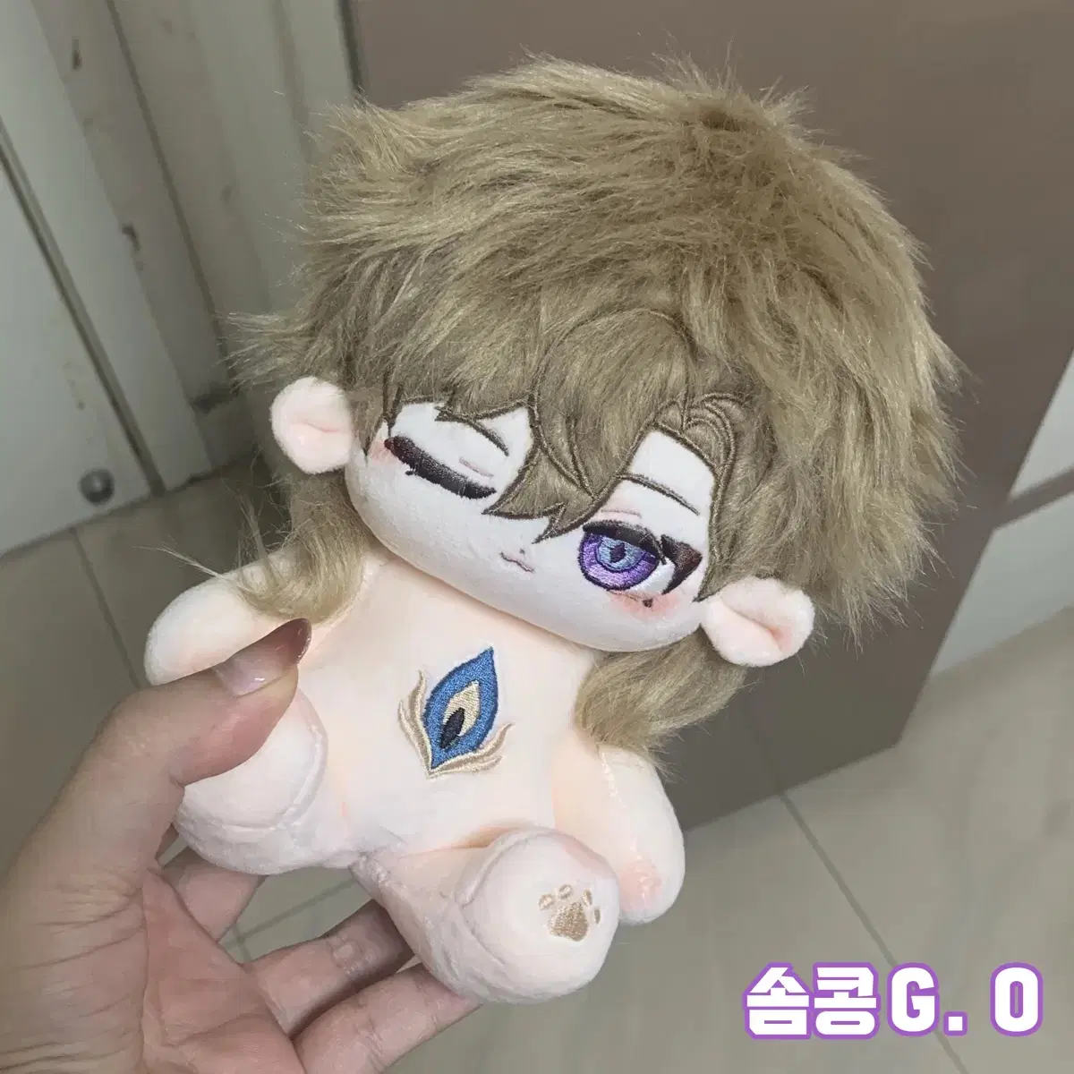 20cm 붕괴 스타레일 어벤츄린 속성 인형 윙크츄린