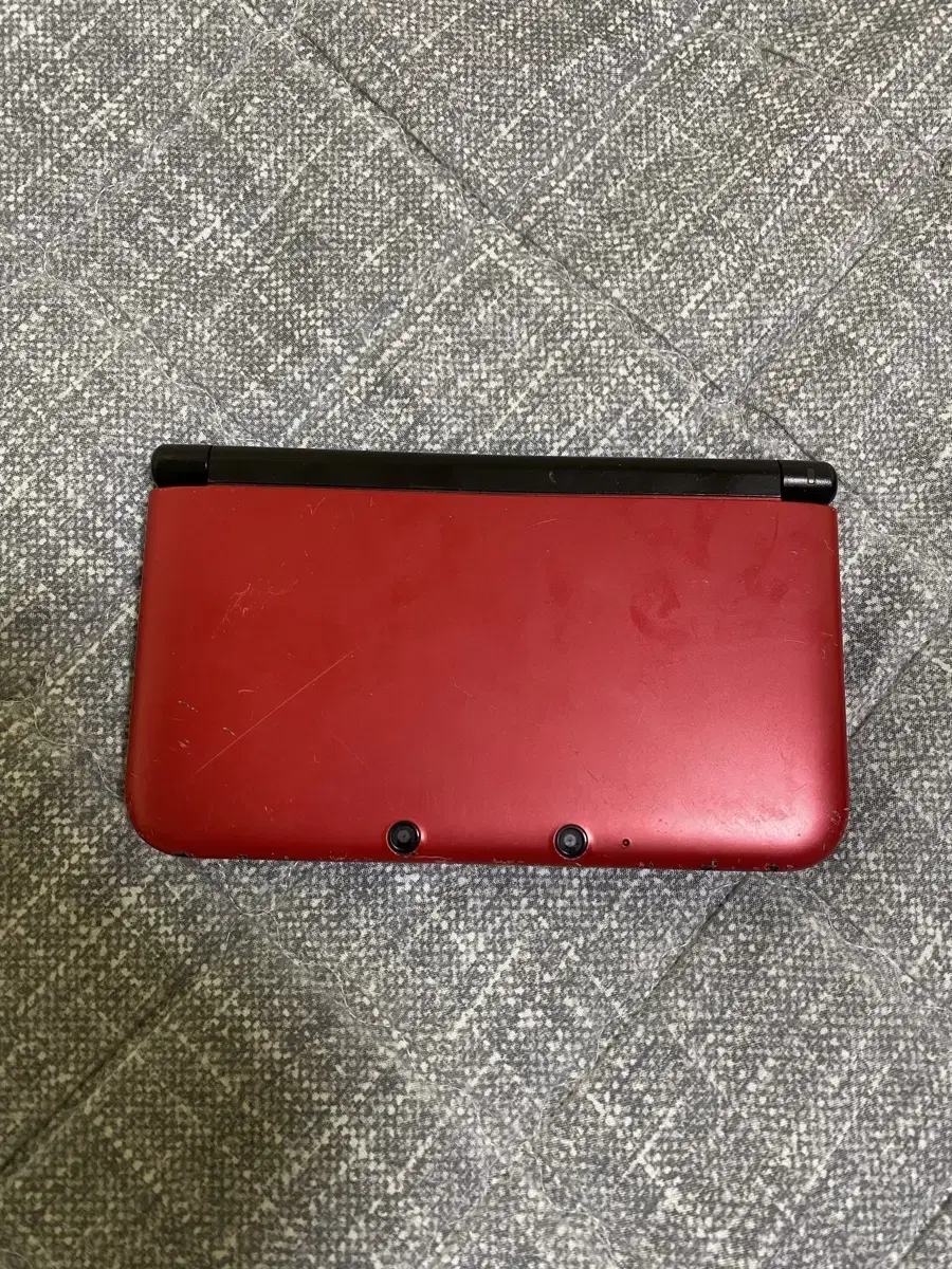 닌텐도 3dsxl 레드블랙 단품 판매