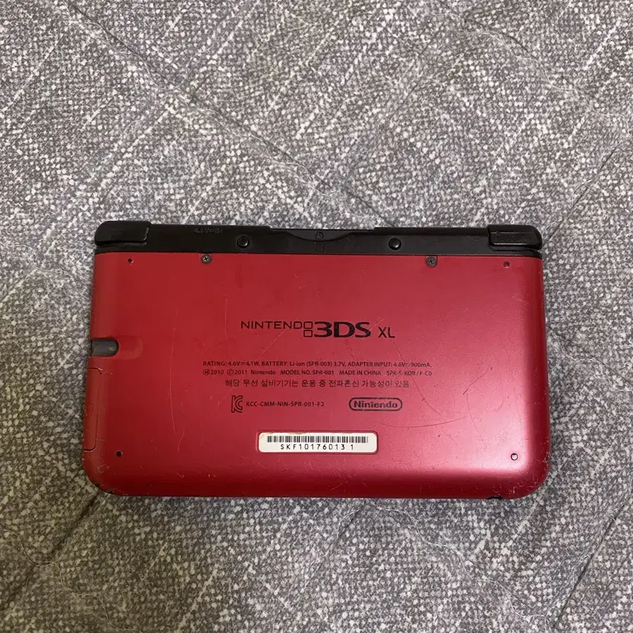 닌텐도 3dsxl 레드블랙 단품 판매