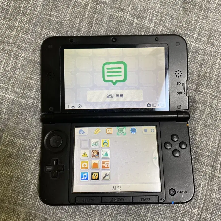 닌텐도 3dsxl 레드블랙 단품 판매