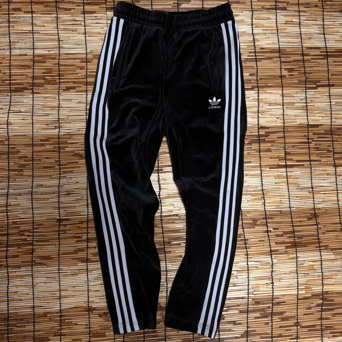 Adidas Black Velvet Training Pants L