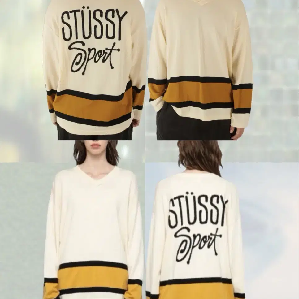 23 HOL/FW  Stussy Hockey Sweater