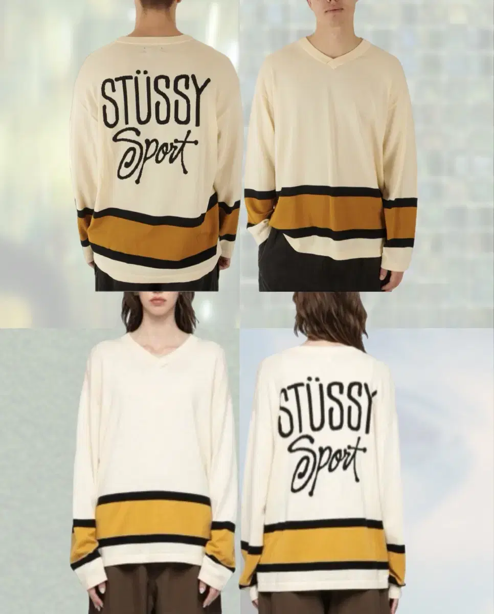 23 HOL/FW  Stussy Hockey Sweater