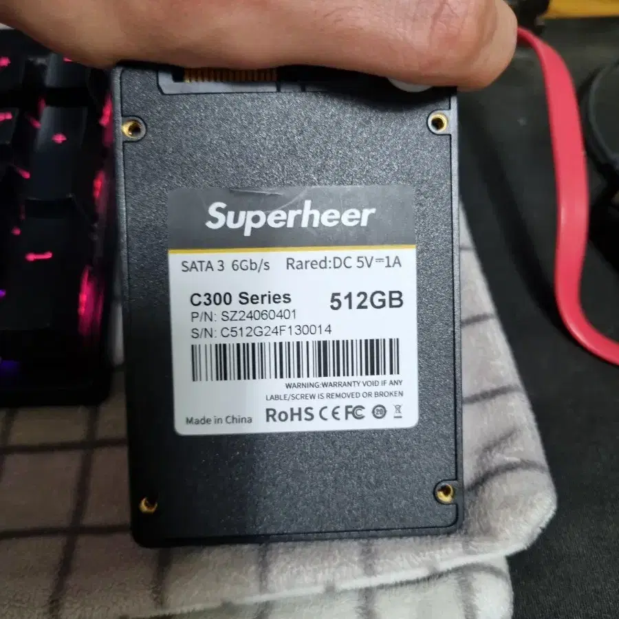 ssd 512gb 사타선포함