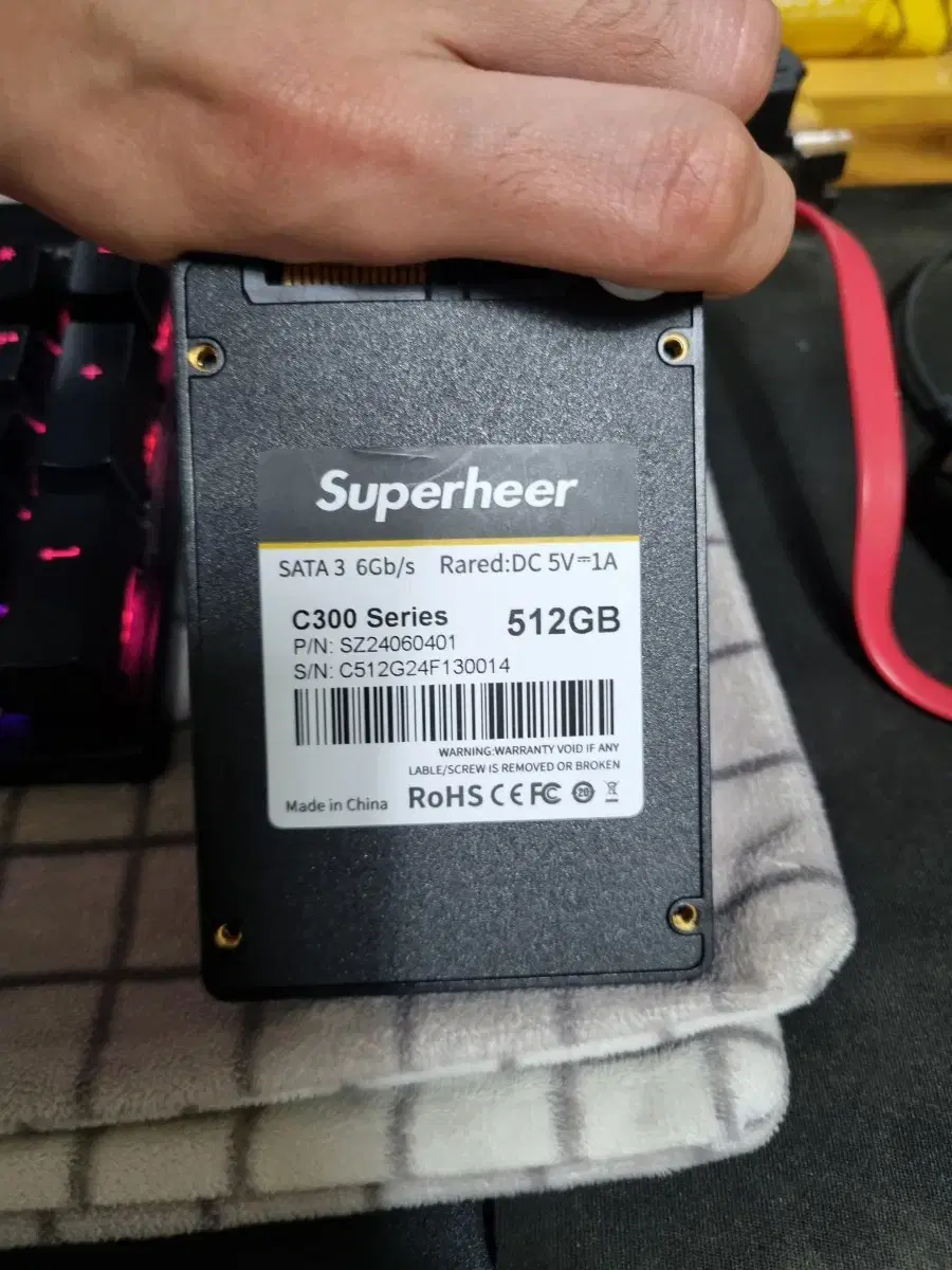 ssd 512gb 사타선포함