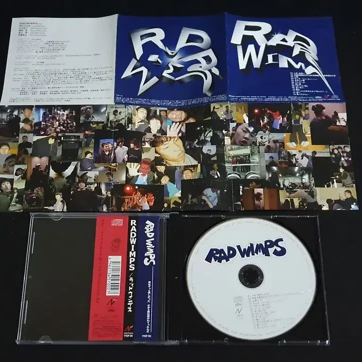 래드윔프스 1집 앨범 RADWIMPS 인디 발매 음반