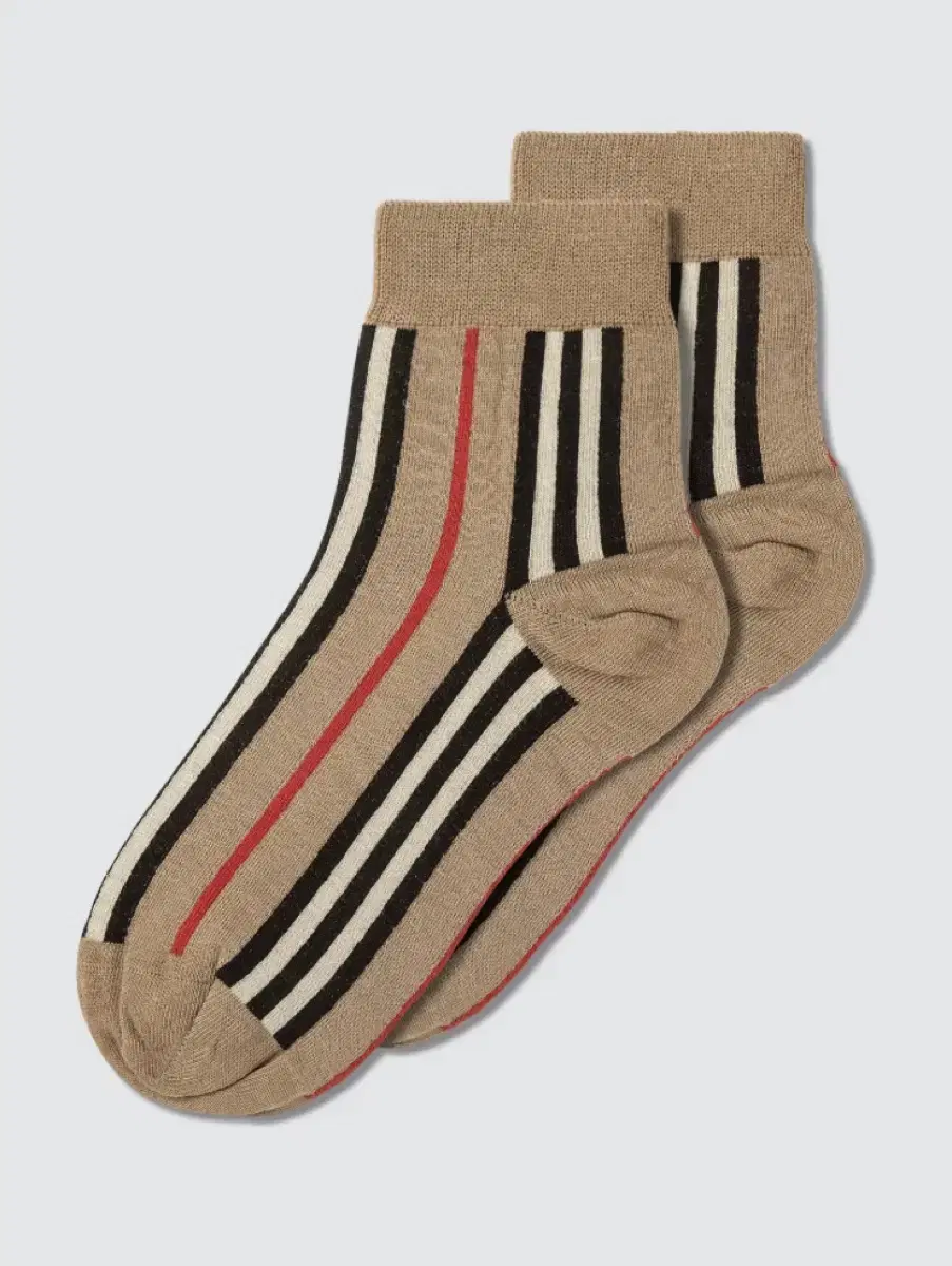 버버리 stripe short socks