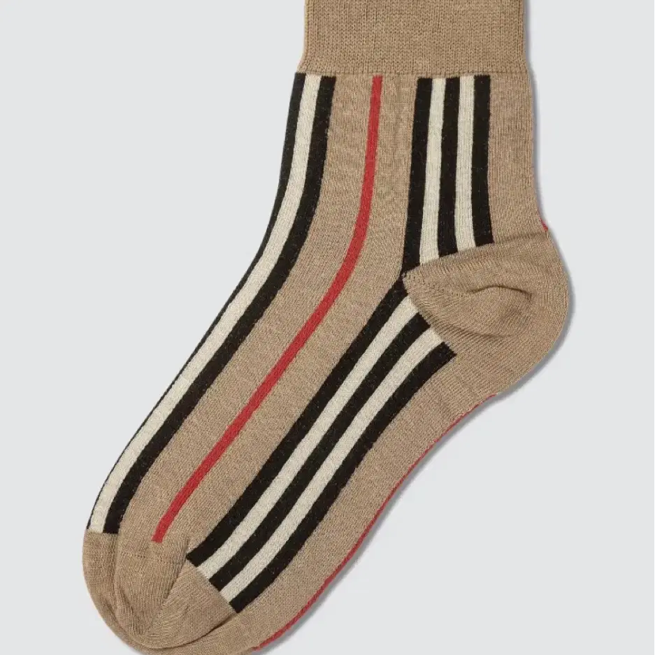 버버리 stripe short socks