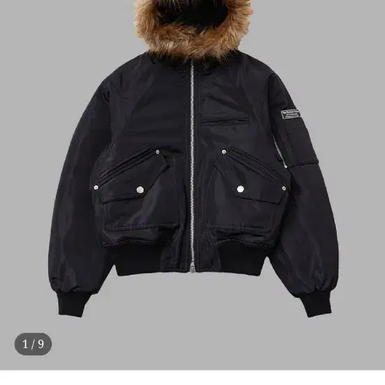 [THE MUSEUM VISITOR]★FUR HOOD L LOGO MA-1 JUMPER Shop THE MUSEUM VISITOR on Bunjang Global Site.