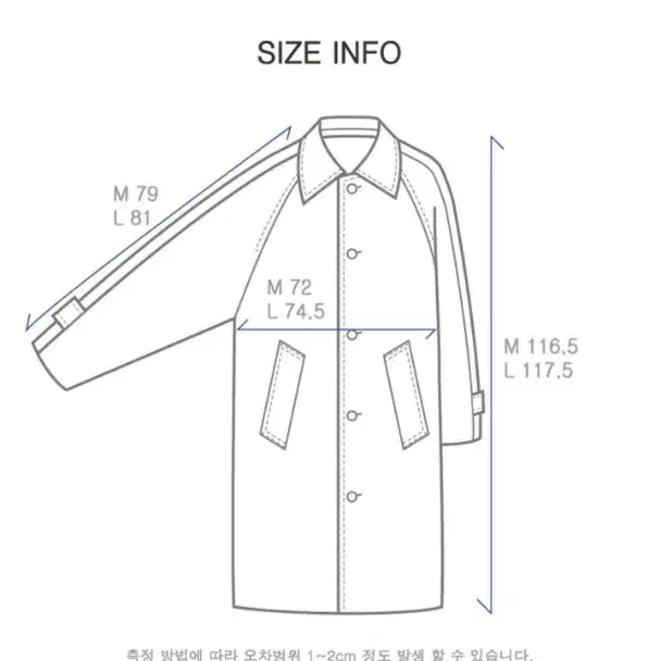 22fw DNSR 인시전 발마칸 코트 M