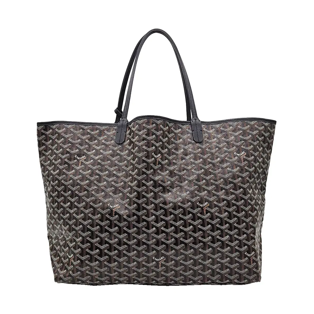 고야드 Goyard 블랙 캔버스 생루이 GM 숄더백