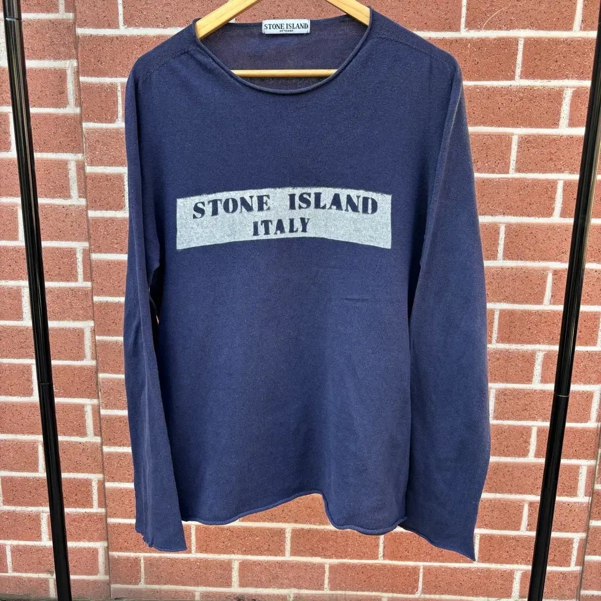 Stone Island 스톤 아일랜드 이탈리 네이비 니트